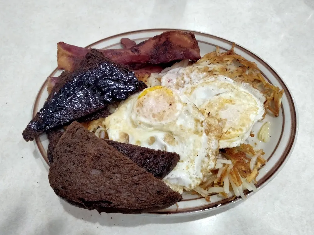 New York Strip and Eggs